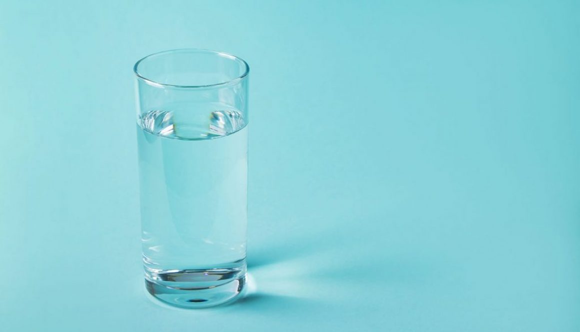 Glass of water