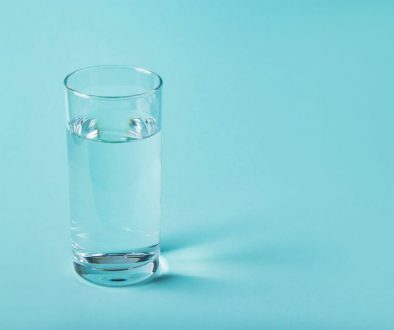Glass of water