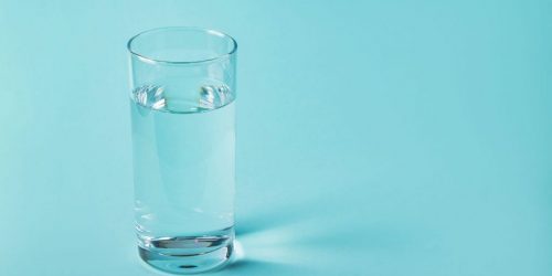 Glass of water
