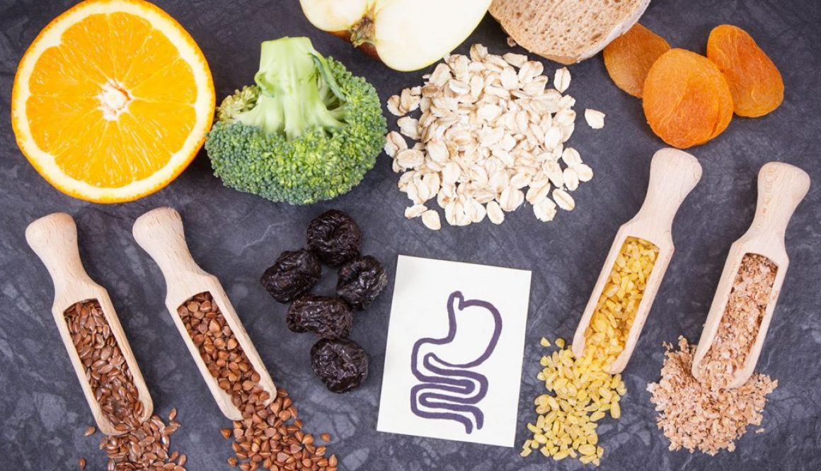 health foos with drawing of a stomach